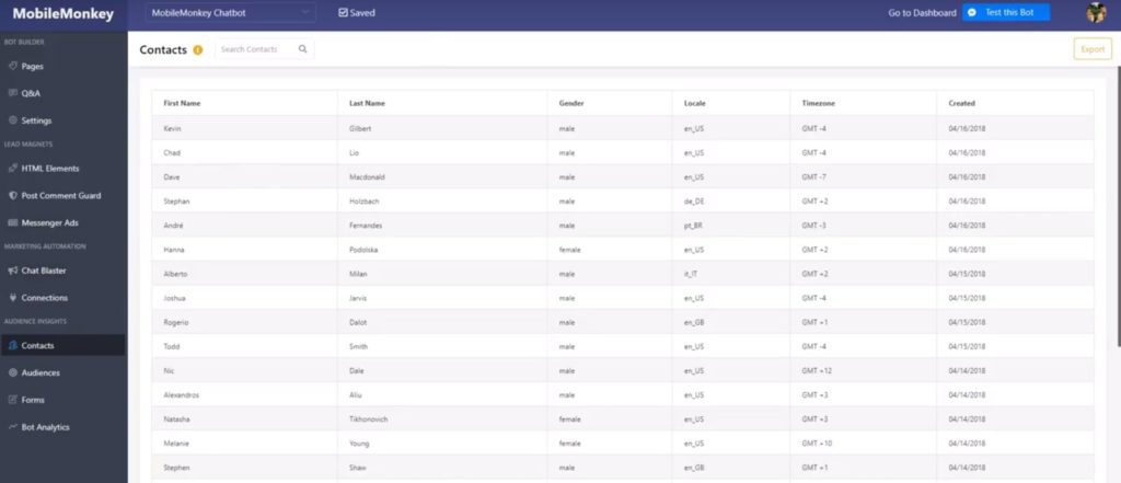 Mobile Monkey Review DealDepth Contacts